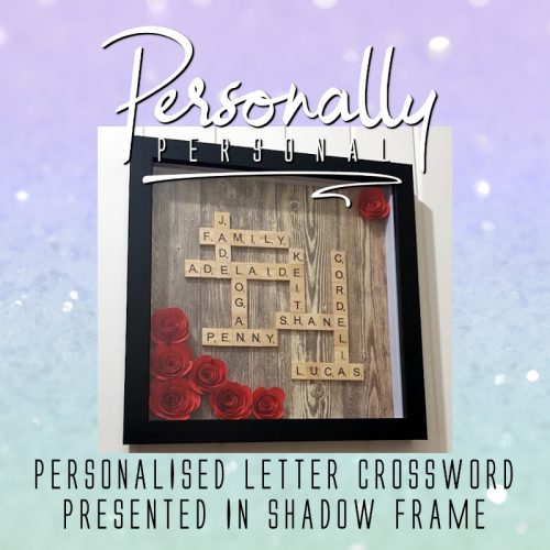 Custom Scrabble Family Name Frame Custom Scrabble Family Name Frame