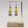 Alcohol Earrings - Bourbon Bottle Alcohol Earrings - Bourbon Bottle