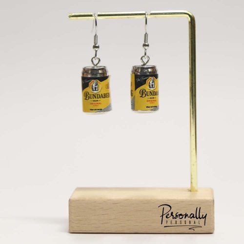 Alcohol Earrings - Rum Can Alcohol Earrings - Rum Can