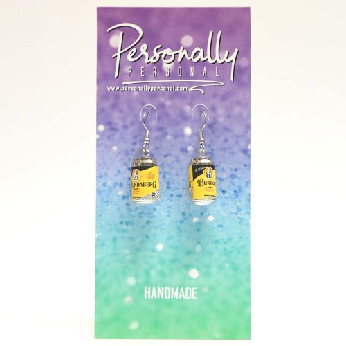 Alcohol Earrings - Rum Can Alcohol Earrings - Rum Can