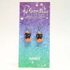 Halloween Earrings - Cat in Pumpkin Halloween Earrings - Cat in Pumpkin