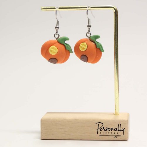Halloween Earrings - Pumpkin House
