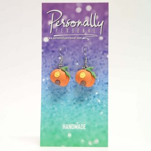 Halloween Earrings - Pumpkin House