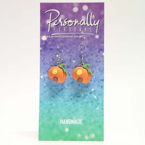 Halloween Earrings - Pumpkin House