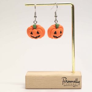 Halloween Earrings - Jack'o'lantern Halloween Earrings - Jack'o'lantern